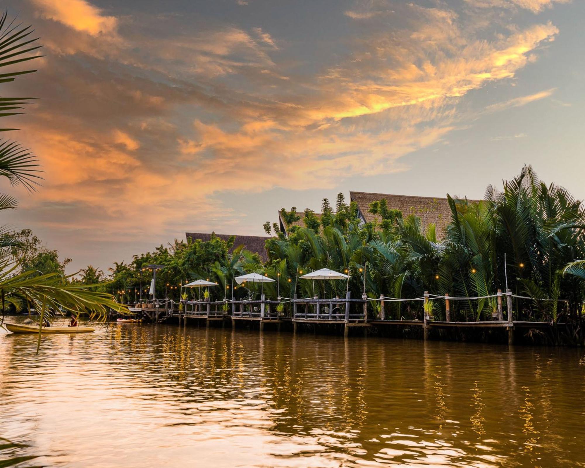 Rivertree Villa & Resort Kampot Buitenkant foto